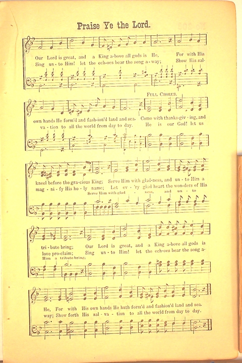 Living Praise: a collection of sacred songs for Sunday-schools, young people