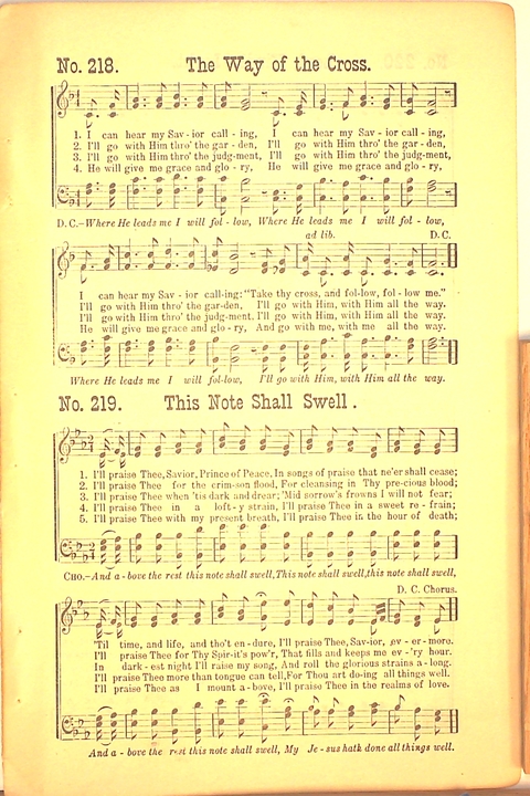 Living Praise: a collection of sacred songs for Sunday-schools, young people