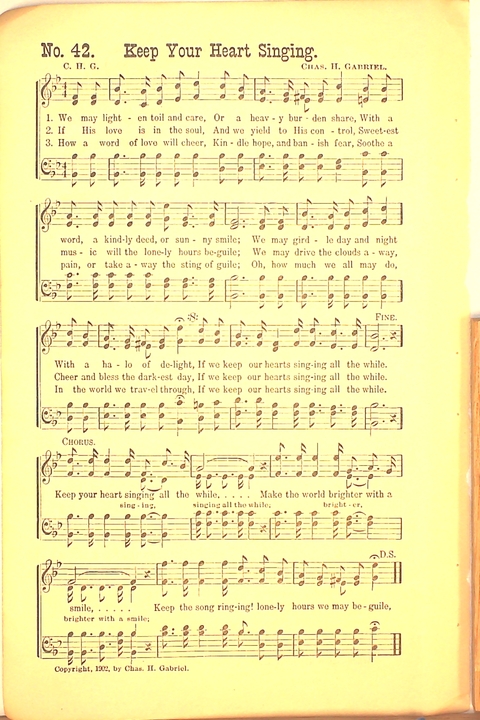 Living Praise: a collection of sacred songs for Sunday-schools, young people