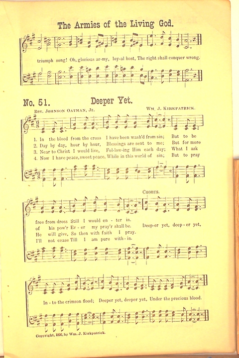 Living Praise: a collection of sacred songs for Sunday-schools, young people