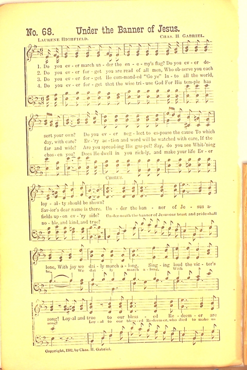 Living Praise: a collection of sacred songs for Sunday-schools, young people