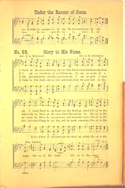 Living Praise: a collection of sacred songs for Sunday-schools, young people
