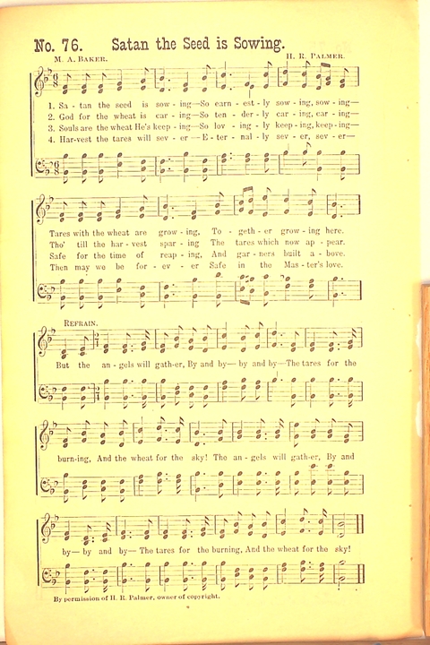 Living Praise: a collection of sacred songs for Sunday-schools, young people