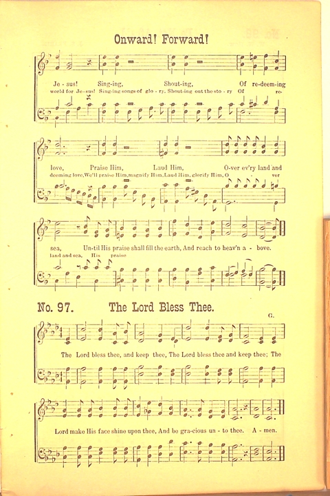 Living Praise: a collection of sacred songs for Sunday-schools, young people