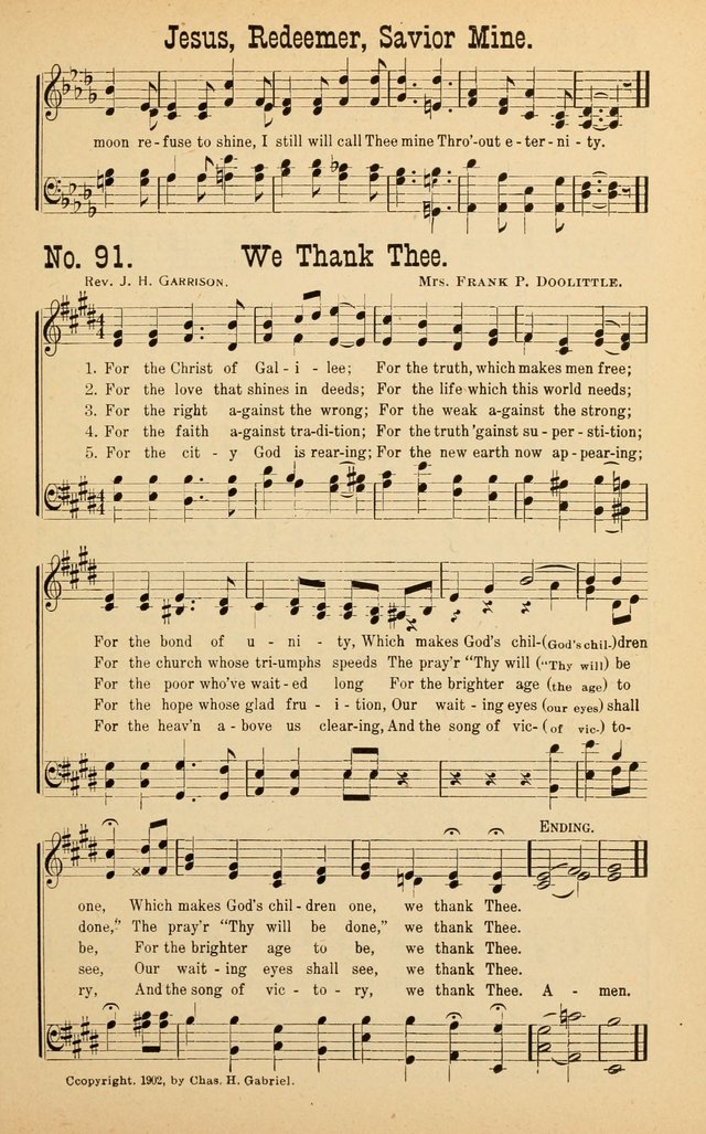 Loyal Praise: a collection of new and popular hymns for Sunday schools, young people