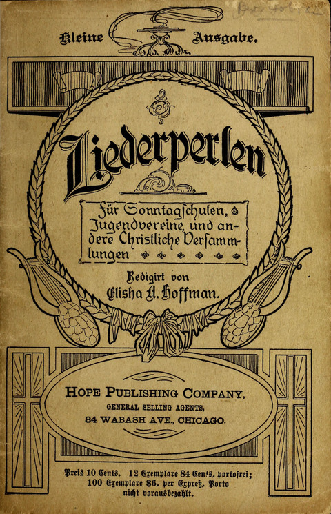 Liederperlen: für Sonntagschulen, Jugendvereine und andere Christliche Versammlungen (Kleine Ausgabe) page cover