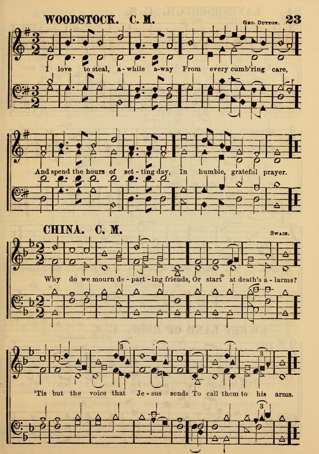 The Little Seraph: in seven character notes, for churches and Sunday-schools page 23