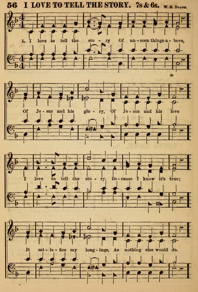 The Little Seraph: in seven character notes, for churches and Sunday-schools page 56