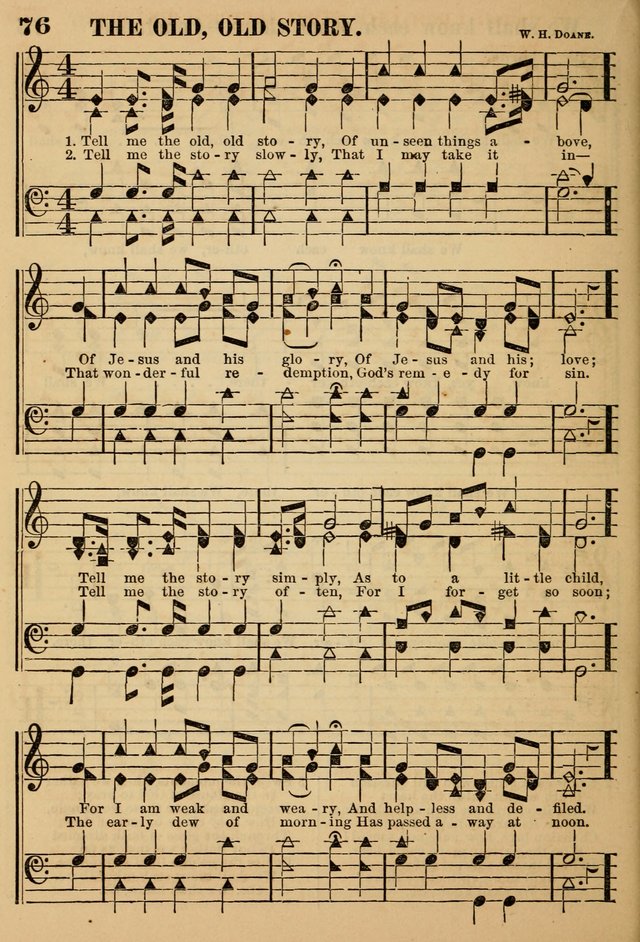 The Little Seraph: in seven character notes, for churches and Sunday-schools page 76
