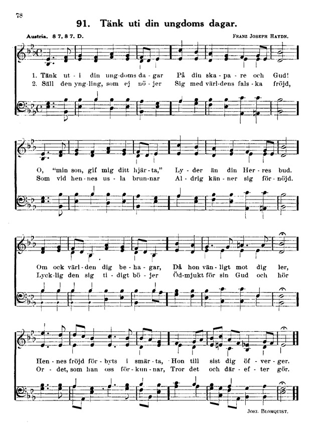 Lutherförbundets Sångbok page 72