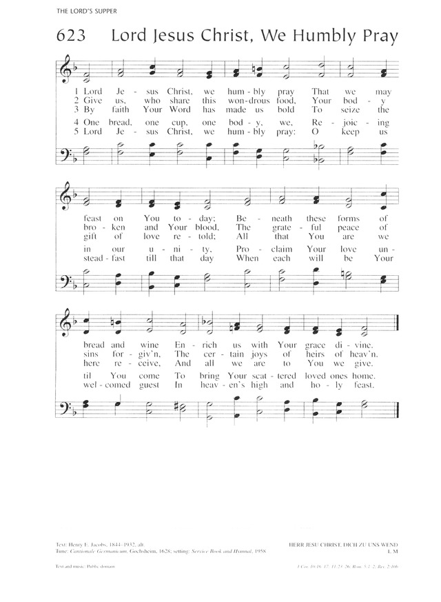 Lutheran Service Book page 588