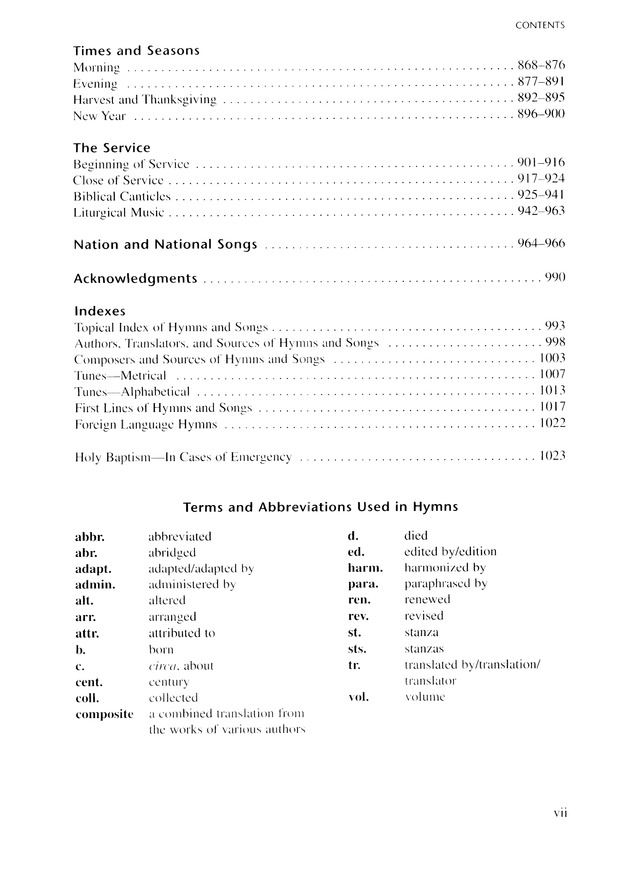 Lutheran Service Book page v