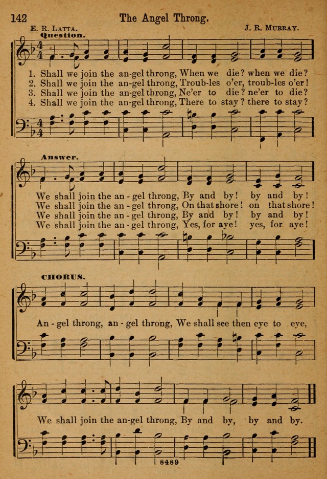Little Sacred Songs: for Little Singers of the primary department of the Sunday school, and for Kindergartens and the home page 142