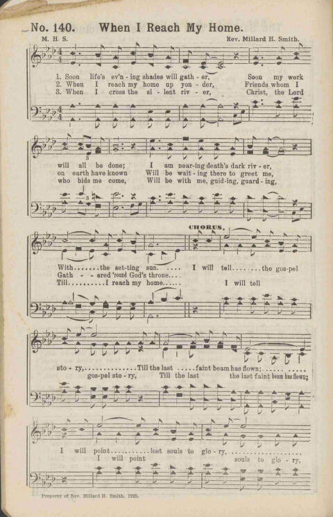 Living Words: a collection of sacred songs, both new and old, for the church, the Sunday school, the revival meeting, the singing convention, and all kinds of religious work and worship page 140