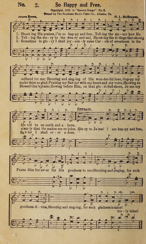 Lyrics of Praise page 2