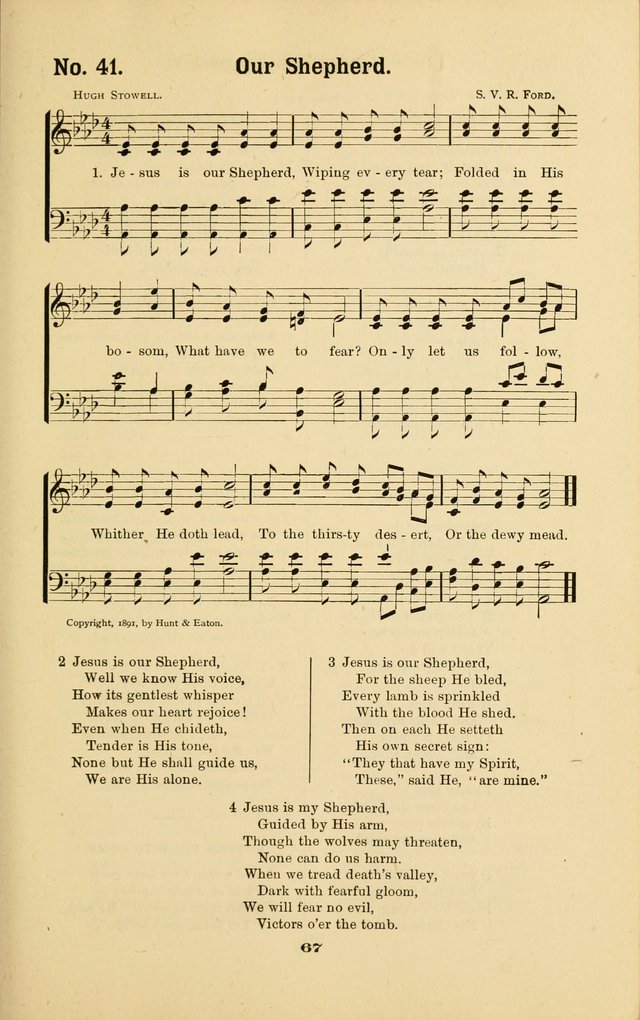 Melodies for Little People: containing also one hundred recitations for Sunday-schools, anniversary occasions, concerts, entertainments, and sociables, with songs adapted... page 67
