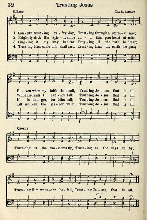 Moody Centenary Song Book page 32