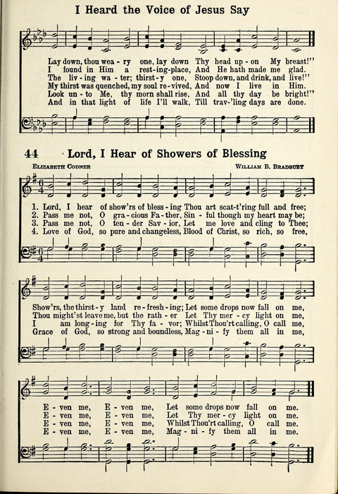 Moody Centenary Song Book page 43
