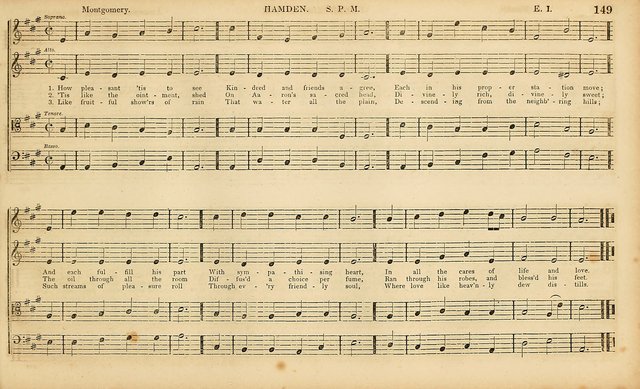 The Mozart Collection of Sacred Music: containing melodies, chorals, anthems and chants, harmonized in four parts; together with the celebrated Christus and Miserere by ZIngarelli page 149