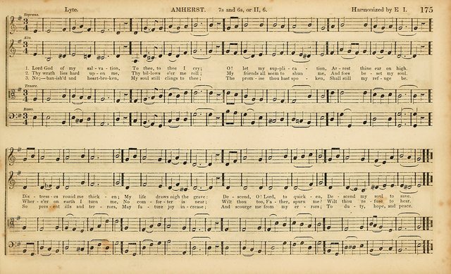 The Mozart Collection of Sacred Music: containing melodies, chorals, anthems and chants, harmonized in four parts; together with the celebrated Christus and Miserere by ZIngarelli page 175