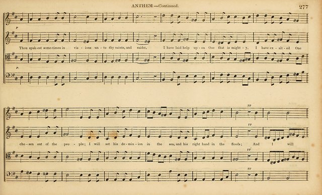 The Mozart Collection of Sacred Music: containing melodies, chorals, anthems and chants, harmonized in four parts; together with the celebrated Christus and Miserere by ZIngarelli page 277