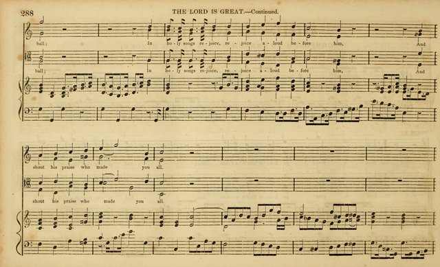 The Mozart Collection of Sacred Music: containing melodies, chorals, anthems and chants, harmonized in four parts; together with the celebrated Christus and Miserere by ZIngarelli page 288
