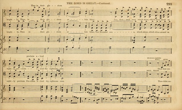 The Mozart Collection of Sacred Music: containing melodies, chorals, anthems and chants, harmonized in four parts; together with the celebrated Christus and Miserere by ZIngarelli page 293