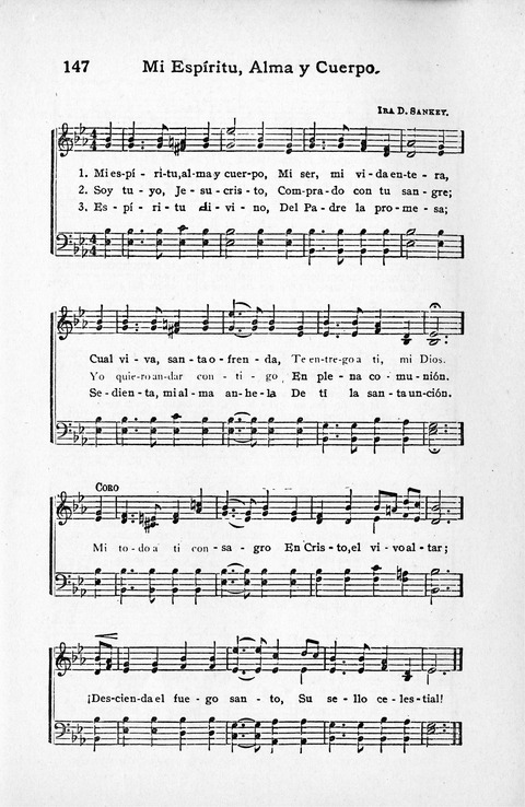 Melodias Evangelicas para el Uso de las Iglesias Evangelicas de Habla Española en Todo el Mundo page 154