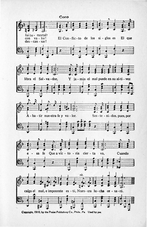 Melodias Evangelicas para el Uso de las Iglesias Evangelicas de Habla Española en Todo el Mundo page 30