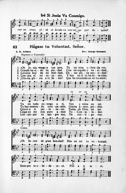 Melodias Evangelicas para el Uso de las Iglesias Evangelicas de Habla Española en Todo el Mundo page 70