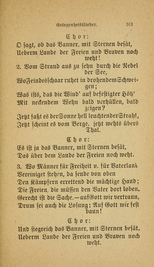 Muntere Lieder: Eine Sammlung der beliebtesten und brauchbarsten Gesänge für Sonntagsschulen und andere christlichen Versammlungen. 3. Aufl. page 166