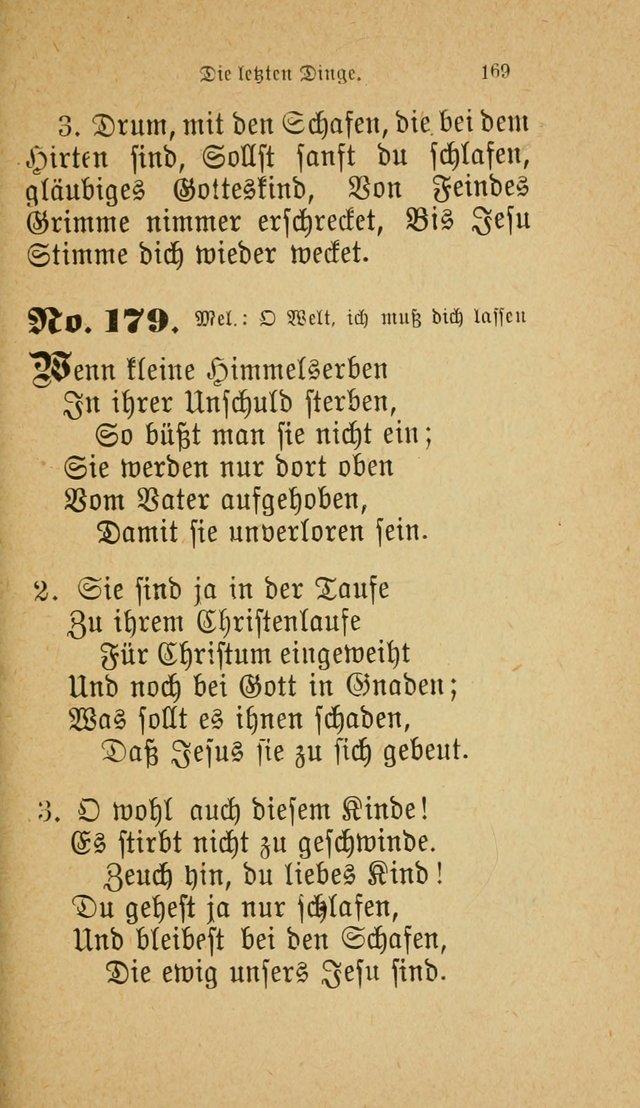 Muntere Lieder: Eine Sammlung der beliebtesten und brauchbarsten Gesänge für Sonntagsschulen und andere christlichen Versammlungen. 3. Aufl. page 174