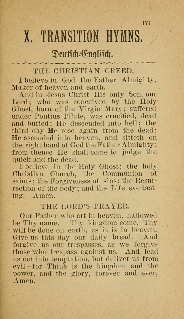 Muntere Lieder: Eine Sammlung der beliebtesten und brauchbarsten Gesänge für Sonntagsschulen und andere christlichen Versammlungen. 3. Aufl. page 176