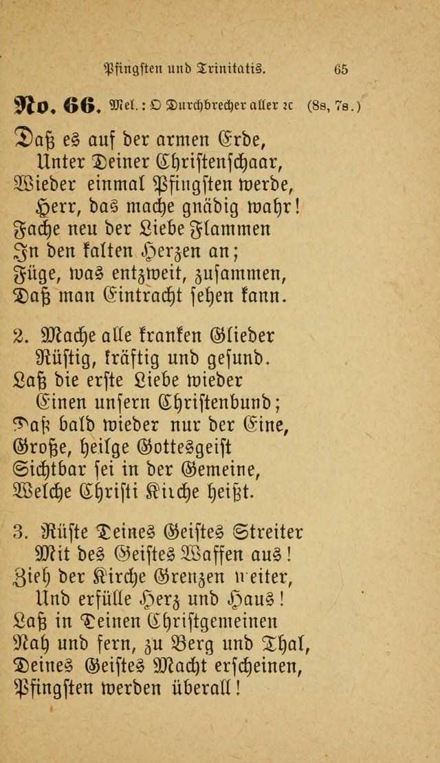 Muntere Lieder: Eine Sammlung der beliebtesten und brauchbarsten Gesänge für Sonntagsschulen und andere christlichen Versammlungen. 3. Aufl. page 70