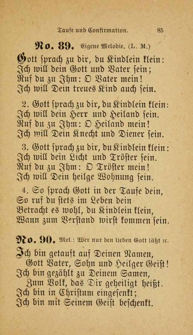 Muntere Lieder: Eine Sammlung der beliebtesten und brauchbarsten Gesänge für Sonntagsschulen und andere christlichen Versammlungen. 3. Aufl. page 90
