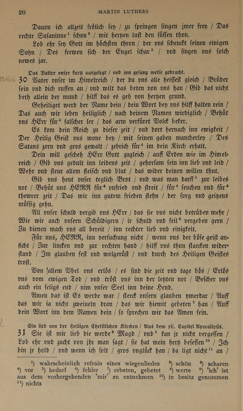 Martin Luthers geistliche Lieder page 20