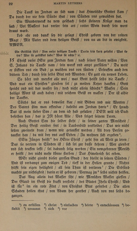 Martin Luthers geistliche Lieder page 22