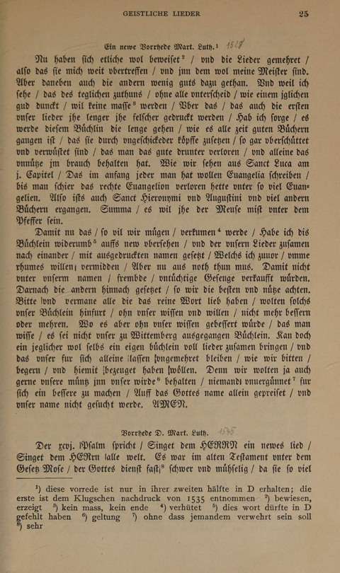 Martin Luthers geistliche Lieder page 25
