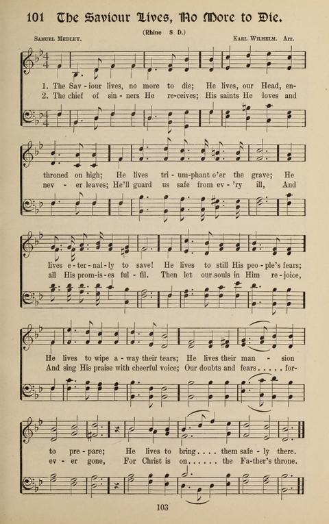 Messages of Love Hymn Book: for Gospel, Sunday School, Special Services and Home Singing page 101