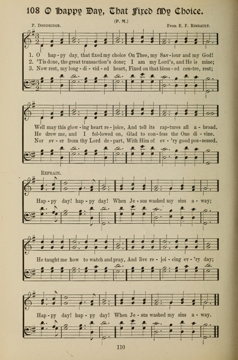 Messages of Love Hymn Book: for Gospel, Sunday School, Special Services and Home Singing page 108