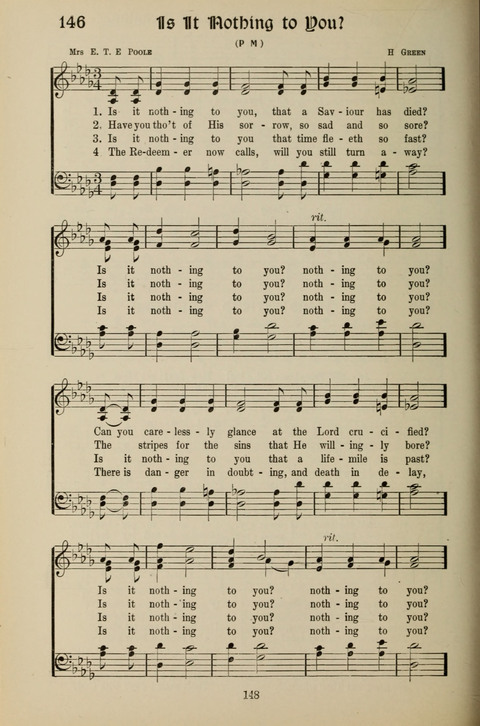 Messages of Love Hymn Book: for Gospel, Sunday School, Special Services and Home Singing page 146