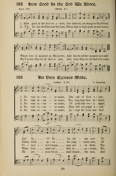 Messages of Love Hymn Book: for Gospel, Sunday School, Special Services and Home Singing page 178