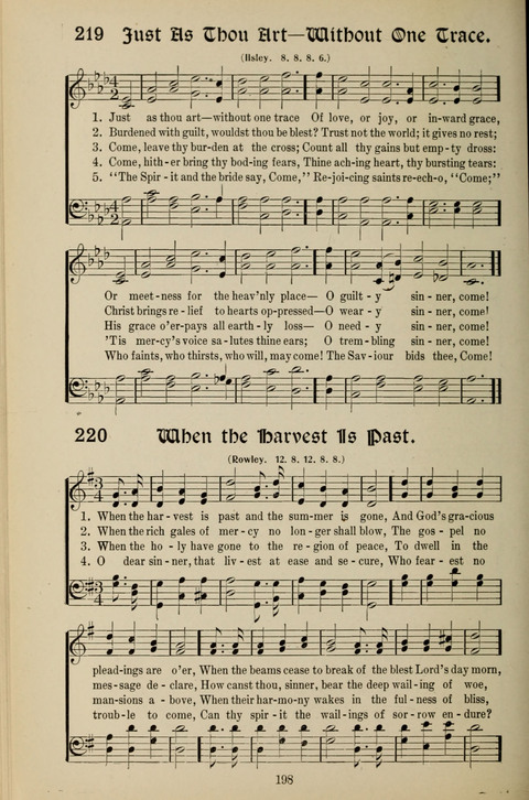 Messages of Love Hymn Book: for Gospel, Sunday School, Special Services and Home Singing page 196