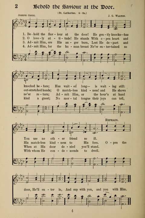 Messages of Love Hymn Book: for Gospel, Sunday School, Special Services and Home Singing page 2