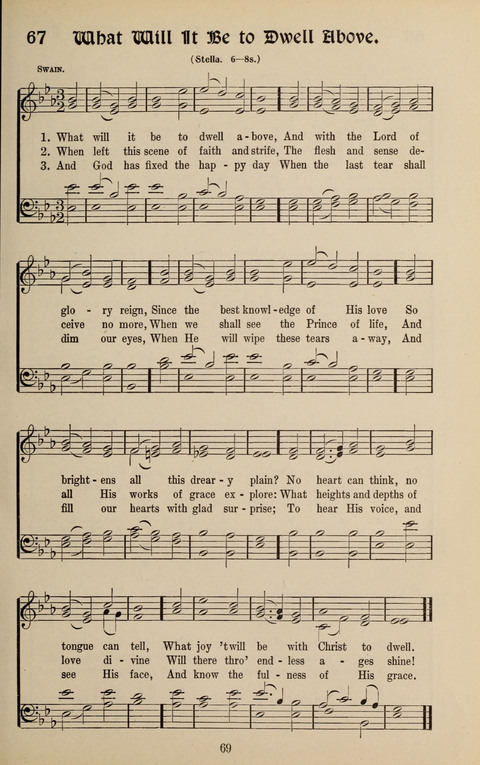 Messages of Love Hymn Book: for Gospel, Sunday School, Special Services and Home Singing page 67