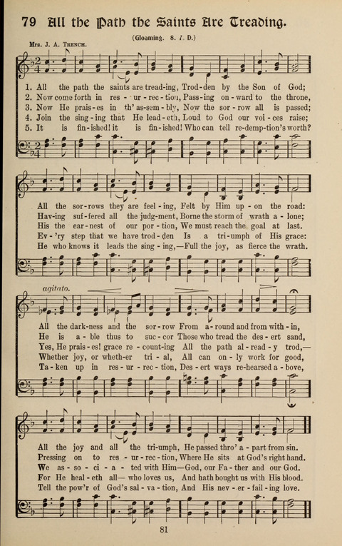 Messages of Love Hymn Book: for Gospel, Sunday School, Special Services and Home Singing page 79
