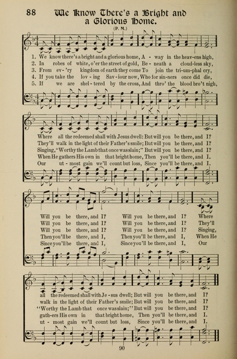 Messages of Love Hymn Book: for Gospel, Sunday School, Special Services and Home Singing page 88