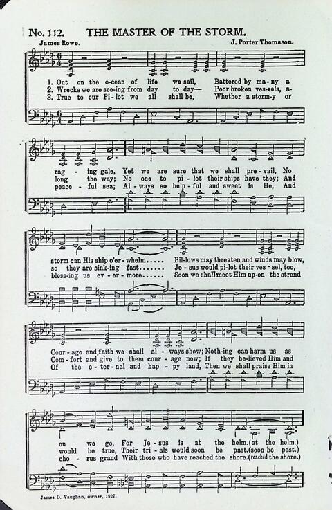 Millennial Praise: for Sunday-schools, singing-schools, revivals, conventions and general use in christian work and worship page 116