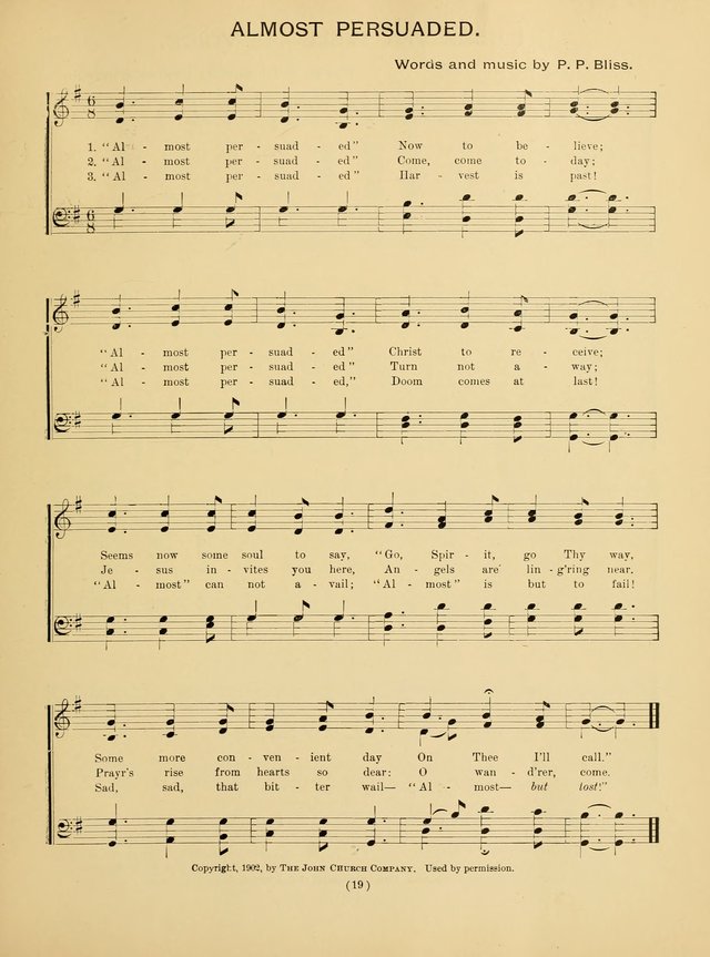 The Most Popular Hymns page 19