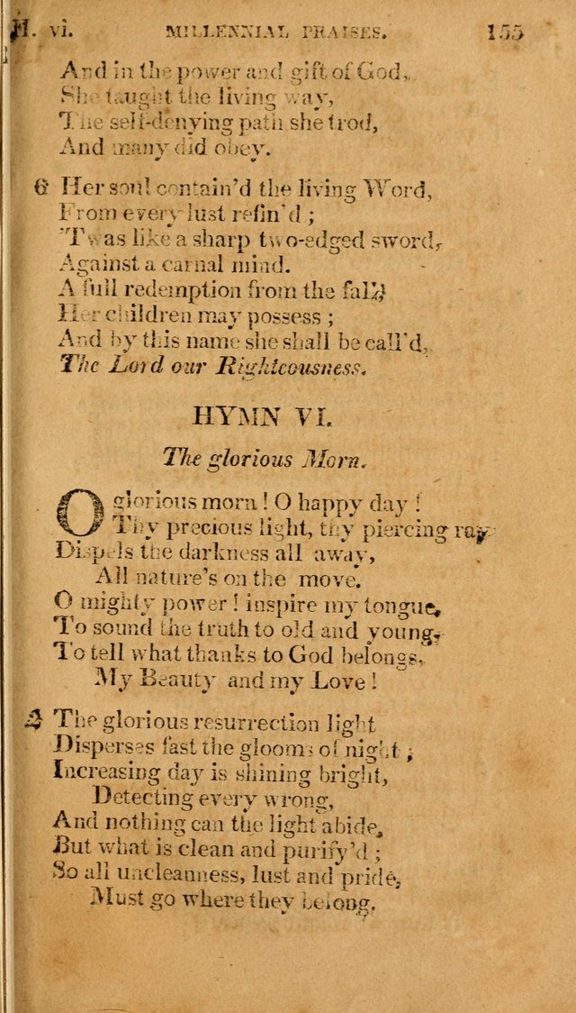 Millennial Praises: containing a collection of gospel hymns, in four parts; adapted to the day of Christ